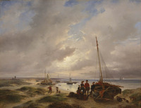 KS 032
          <br/>
          Strand bij Katwijk
          <br/>
          <em>Schelfhout, Andreas (1787-1870)</em>